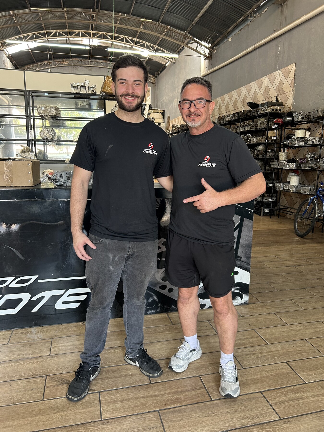 Ricardo e Leonardo na Casa do Cabeçote